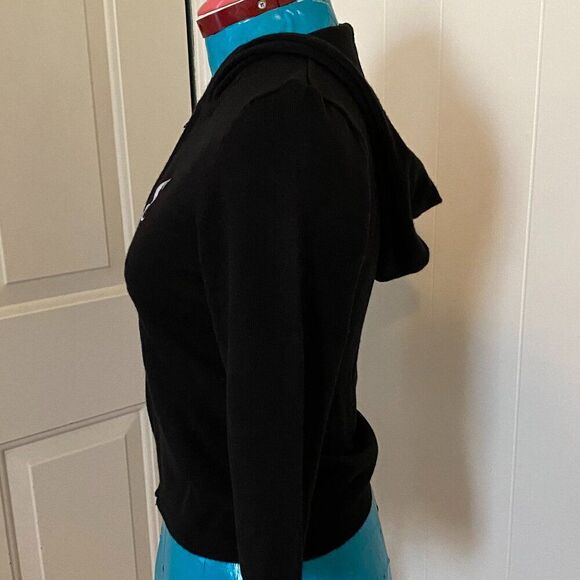 Sweater Project Hooded Long Sleeve Zip Up Sweater Women Size L - Picture 3 of 7